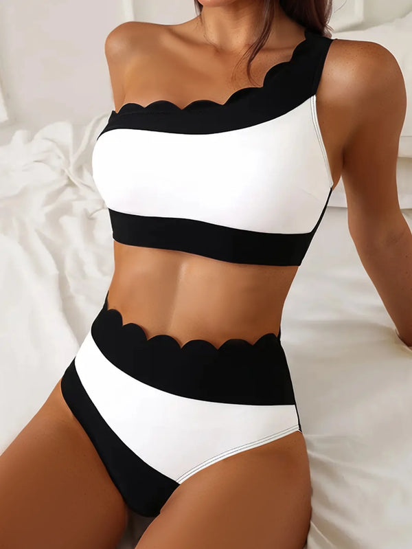 ISLA — Maillot de bain asymétrique - Vue alternative